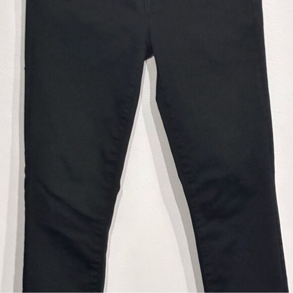 J. Crew Women’s Black 9” Rise Toothpick Skinny Denim Ankle Jeans Stretch Size 28 - Picture 6 of 17